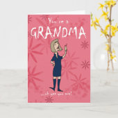 New Grandma greecard Kaart (Gele Bloem)