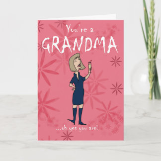 New Grandma greecard Kaart