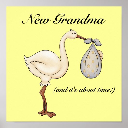 New Grandma Poster (Voorkant)