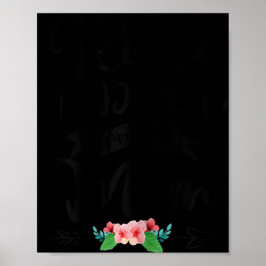 New Grandma Rules Don't Apply To Mimi Mothers Day  Poster (Voorkant)