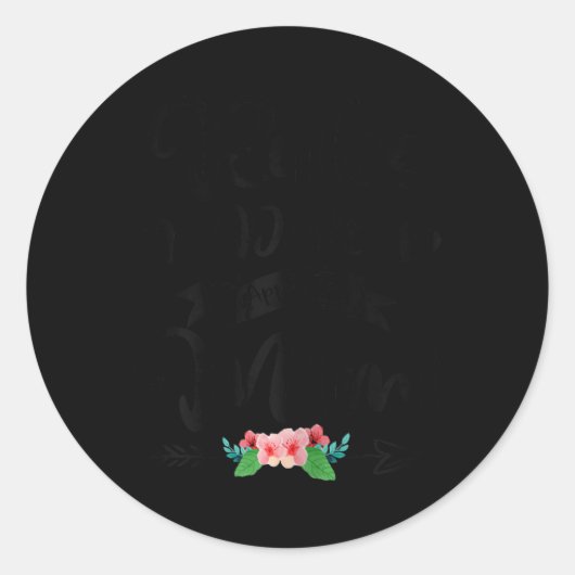 New Grandma Rules Don't Apply To Mimi Mothers Day Ronde Sticker (Voorkant)