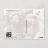 New Guinea Warriors, c1919 Briefkaart (Achterkant)