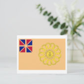 New Hampshire 2e Regiment Flag Briefkaart (Staand voorkant)