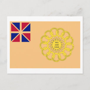 New Hampshire 2e Regiment Flag Briefkaart