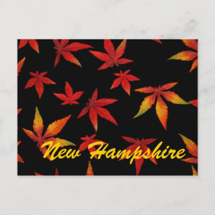 New Hampshire Autumn Leaves Briefkaart