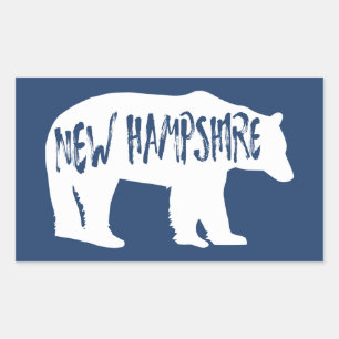New Hampshire Beer Rechthoekige Sticker