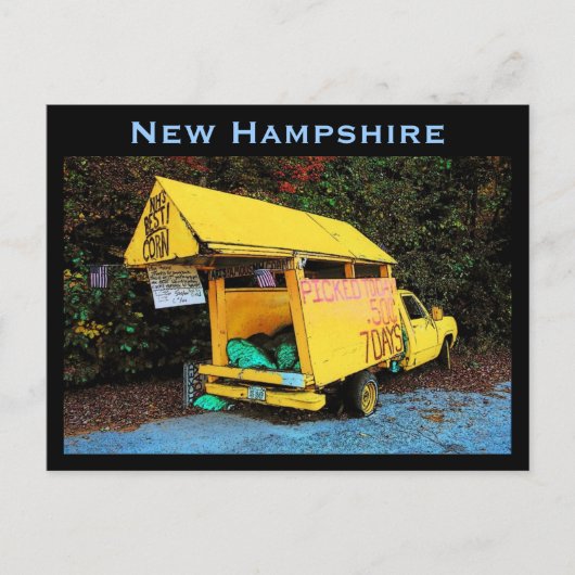 New Hampshire Briefkaart (Voorkant)
