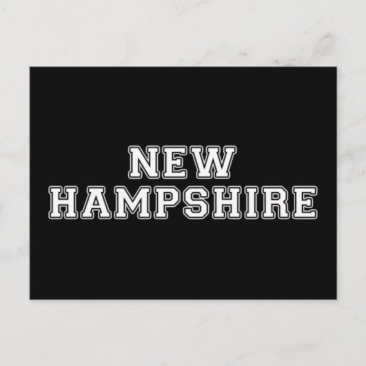 New Hampshire Briefkaart (Voorkant)