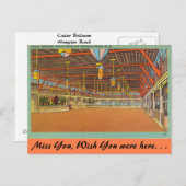 New Hampshire, Casino Ballroom, Hampton Beach Briefkaart (Voorkant / Achterkant)