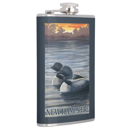 New Hampshire Common Loon Heupfles (Rechts)