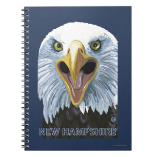 New Hampshire Eagle Up Close Notitieboek