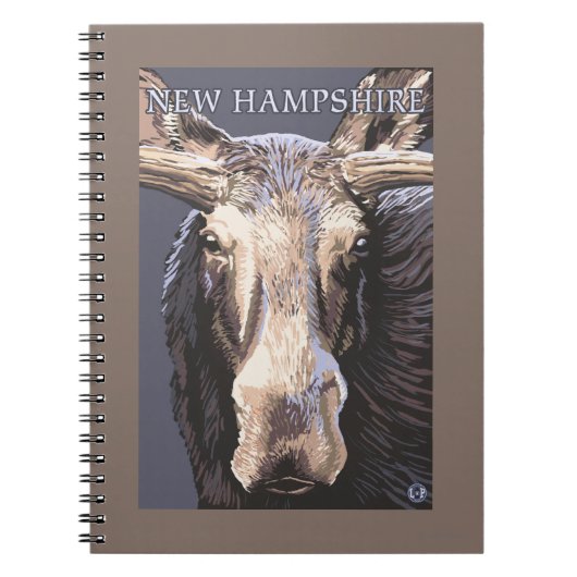 New Hampshire eland van dichtbij Notitieboek (Voorkant)