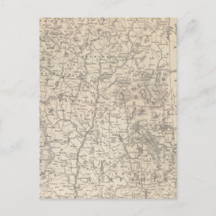 New Hampshire en Vermont Briefkaart