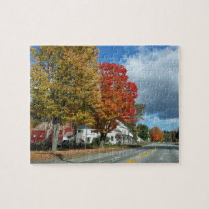 New Hampshire Fall Colors Jigzaag Puzzle Legpuzzel