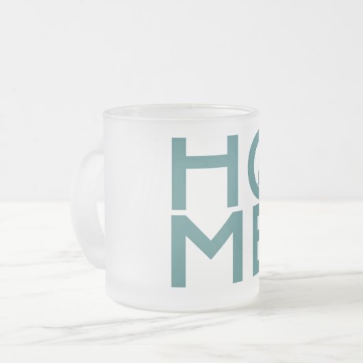 New Hampshire frosty glass mok (Voorkant links)