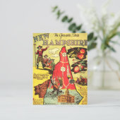 New Hampshire Granite Briefkaart (Staand voorkant)