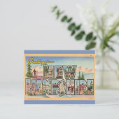 New Hampshire Groeten Briefkaart (Staand voorkant)