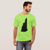 New Hampshire Hippie T-shirt (Voorkant volledig)