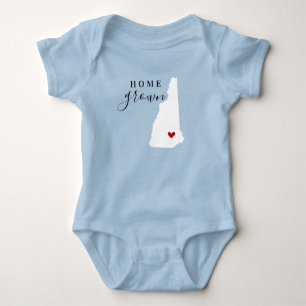 New Hampshire Home Grown State T-shirt