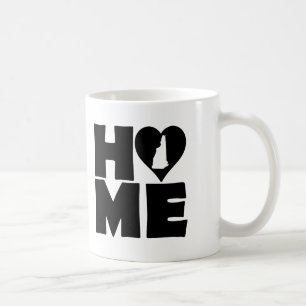 New Hampshire Home Heart State Mok of Travel Mug