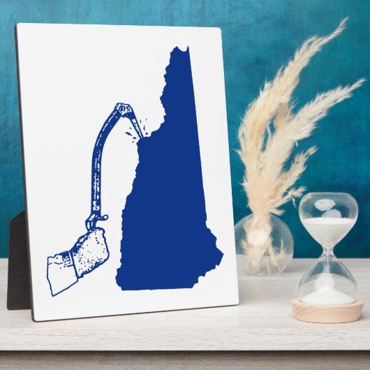 New Hampshire Ice climate Fotoplaat (Zijkant)