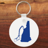 New Hampshire Ice climate Sleutelhanger (Voorkant)