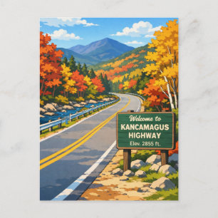 New Hampshire Kancamagus Highway Reis Briefkaart