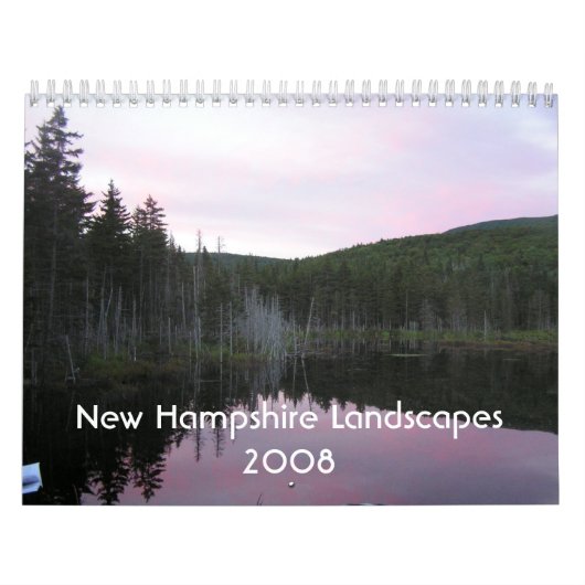 New Hampshire Landschappen 2024 Kalender (Hoes)