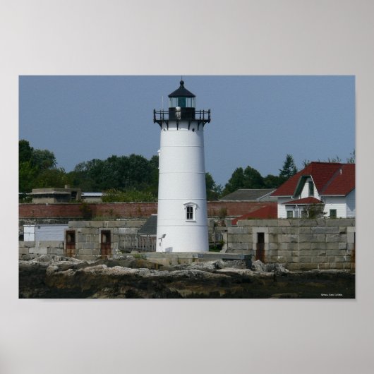 New Hampshire Lighthouse Poster (Voorkant)