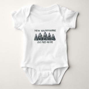 New Hampshire Live Free Romper