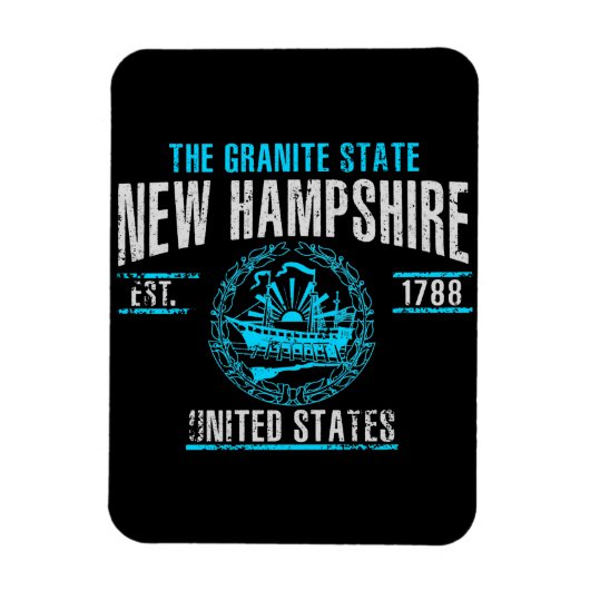 New Hampshire Magneet (Verticaal)
