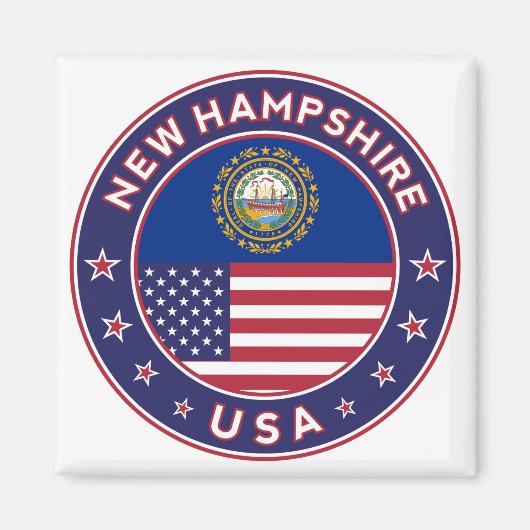 New Hampshire Magneet (Voorkant)