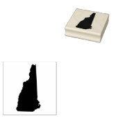 New Hampshire massief rubber kunststempel Rubberstempel (Gestempeld)