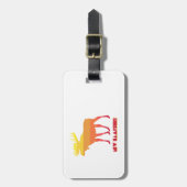 New Hampshire Moose Bagagelabel (Voorkant verticaal)