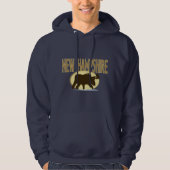 New Hampshire Moose Hoodie (Voorkant)
