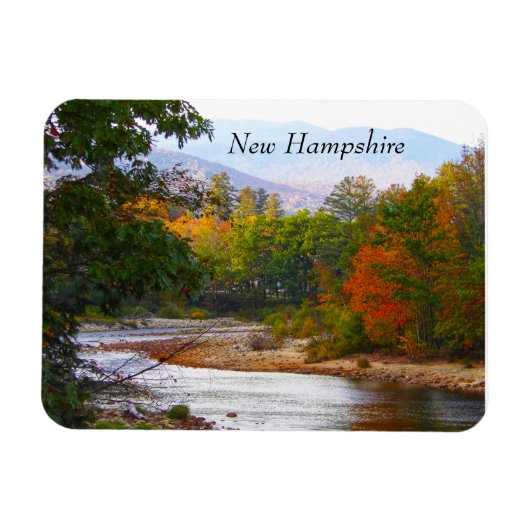 New Hampshire najaar Magneet (Horizontaal)