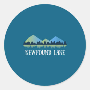 New Hampshire Newfound Lake Nh _1 Ronde Sticker