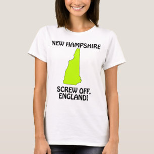 New Hampshire - Oprotten, Engeland! T-shirt