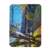 New Hampshire Park Bridge Magneet (Verticaal)