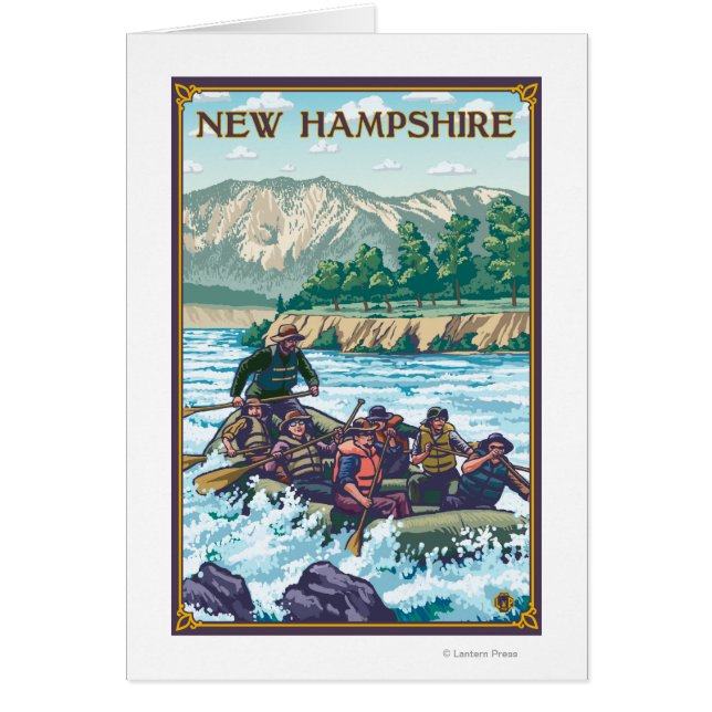 New Hampshire Rafting Scene (Voorkant)