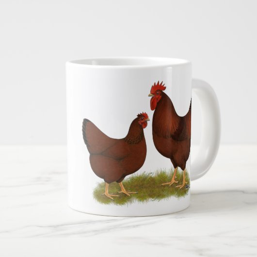 New Hampshire Reds Extra Grote Mok (Voorkant rechts)