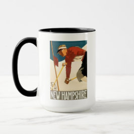 New Hampshire Ski Vintage Poster Mok