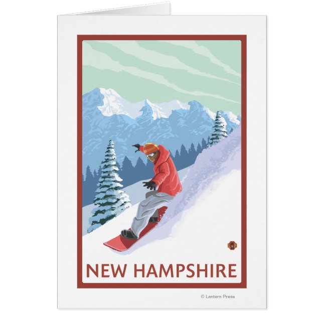 New Hampshire Snowboarder Scene (Voorkant)