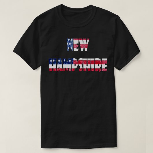 New Hampshire State1 T-shirt (Design voorkant)