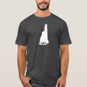 New Hampshire State Dad Shirt (Voorkant)