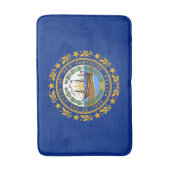 New Hampshire State Flag Badmat (Voorkant Verticaal)