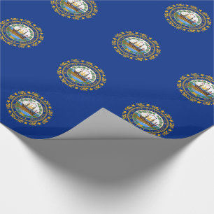 New Hampshire State Flag Cadeaupapier