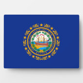 New Hampshire State Flag Design Fotoplaat (voorkant)