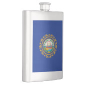 New Hampshire State Flag Design Heupfles (Rechts)