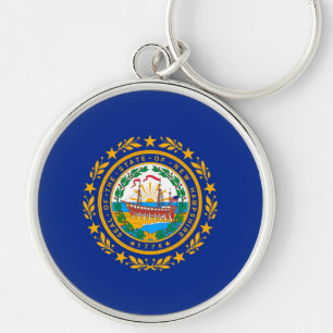 New Hampshire State Flag Design Sleutelhanger